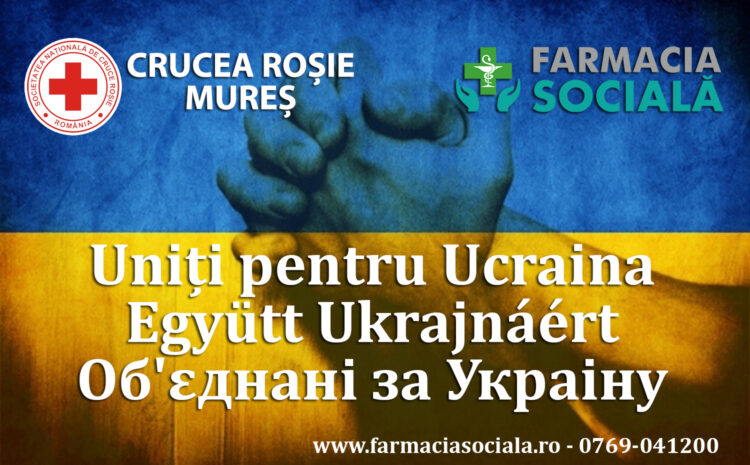 Ajută refugiații din Ucraina prin Crucea Roșie Mureș!